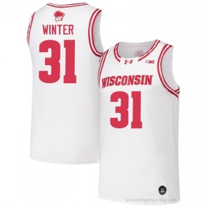 Authentic Nolan Winter #31 UW Basketball Jersey | White Men College Edition 51858924