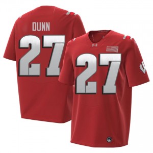 Raphael Dunn Wisconsin #27 2026 Jersey | Official Badgers Red Men High School Football Uniform 43583013