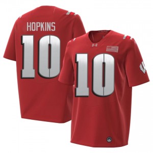 Ryan Hopkins Wisconsin #10 2026 Jersey | Official Badgers Red Men College Football Uniform 84880753