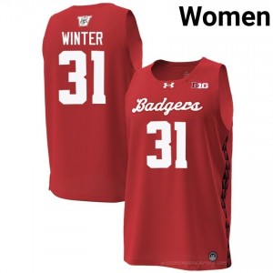Red Nolan Winter #31 Wisconsin Women Special Game Jersey | Badger Nation Basketball Apparel 33305813